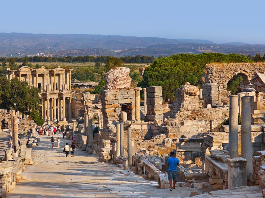 Efes - ulice Kúrétů