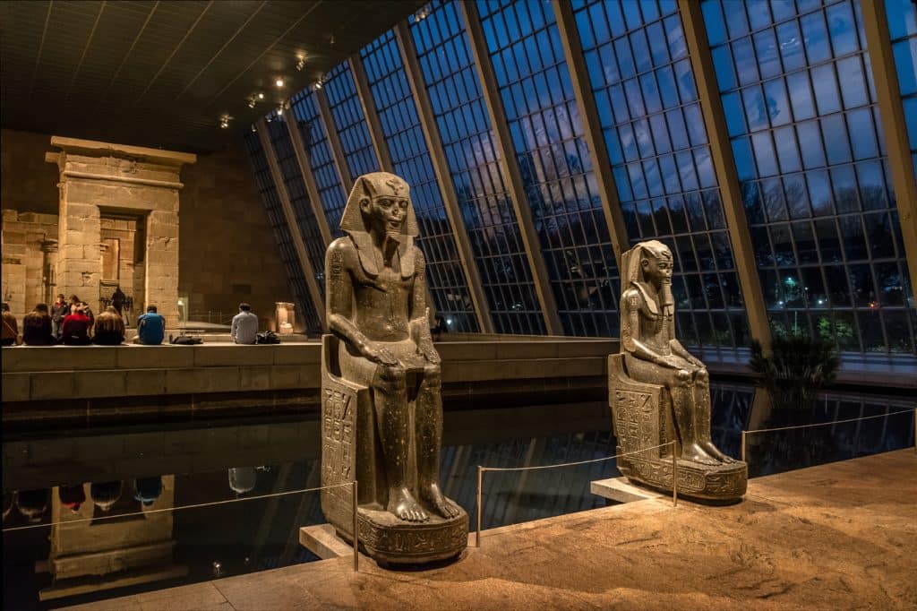 Muzejní míle - Metropolitní muzeum umění – egyptský chrám z Dendúru