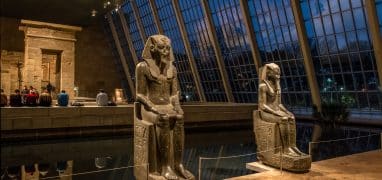 Muzejní míle - Metropolitní muzeum umění – egyptský chrám z Dendúru