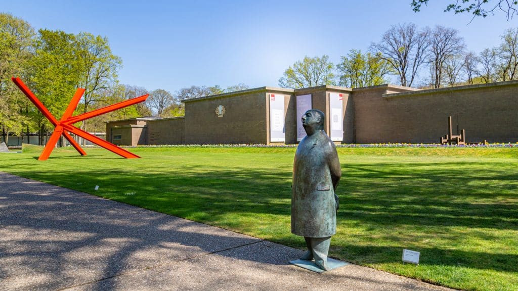 De Hoge Veluwe - socha pana Jacqua