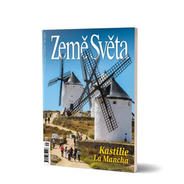 Kastilie-La Mancha - obálka monotematického vydání časopisu Země světa č. 9/2024