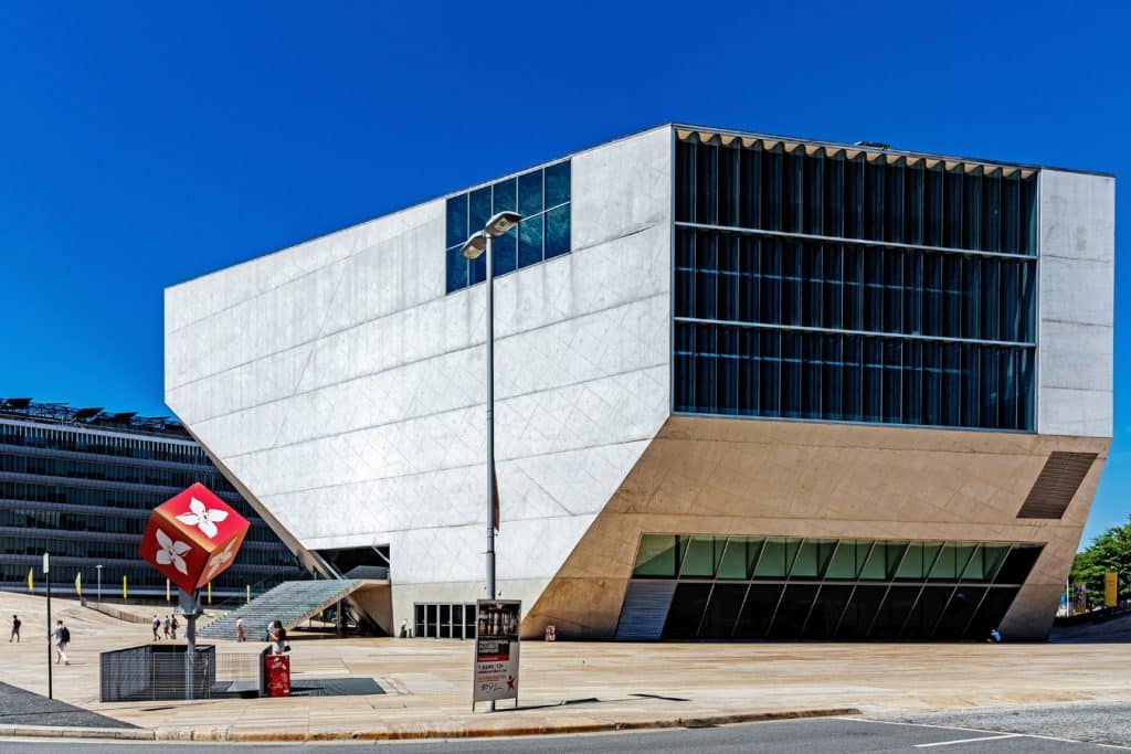 Koncertní síň v Casa da Música v Portu