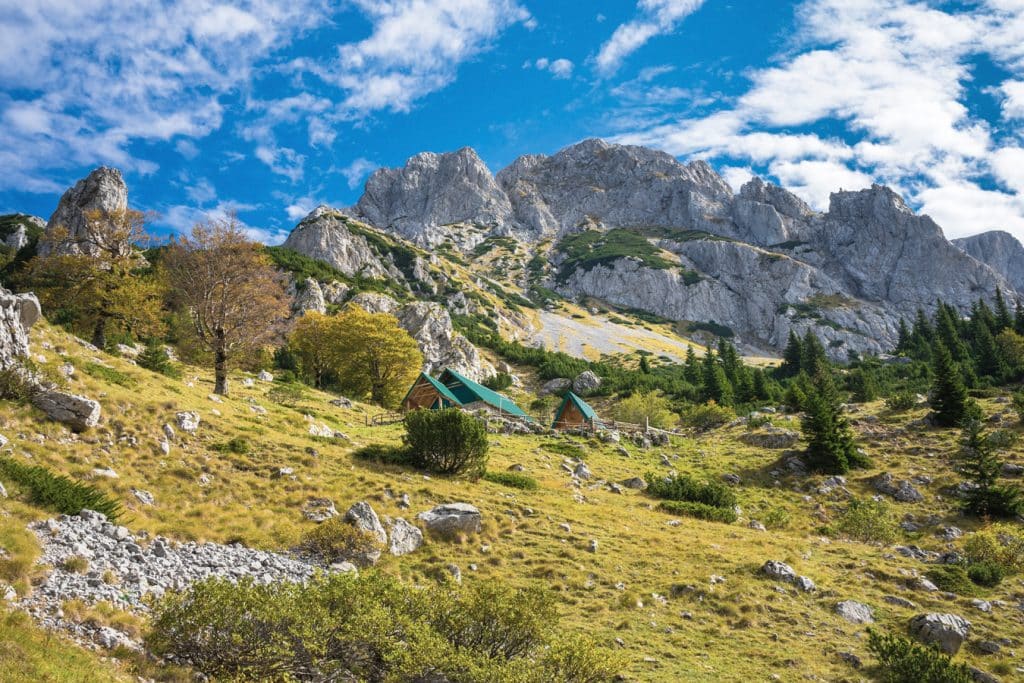 Bosna - Maglić, nejvyšší hora Bosny a Hercegoviny