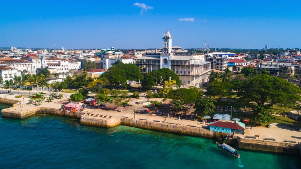 Dům Zázraků, jeden ze dvou někdejších sultánských paláců na Zanzibaru