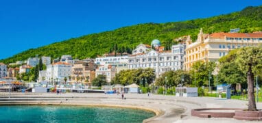 Opatija - promenáda u moře