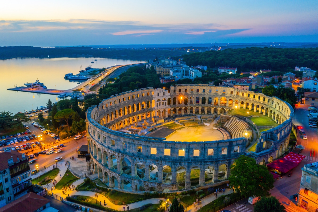 Pula - římský amfiteátr
