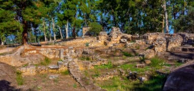 Sparta - pozůstatky antické osídlení