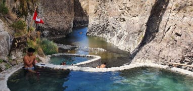 Kaňon Colca - Termální prameny Chacapi