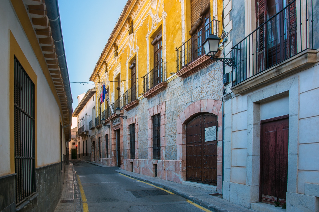 Murcia - zrekonstruovaný palác Casa Jaspe v Cehegínu