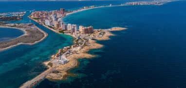Murcia - přes 20 km dlouhá kosa La Manga