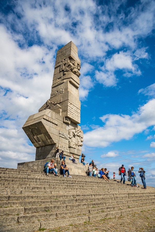 Pomník obránců pobřeží na Westerplatte