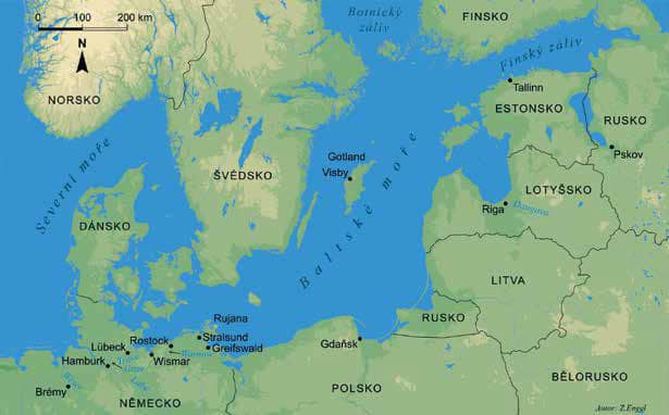 Mapa Baltu