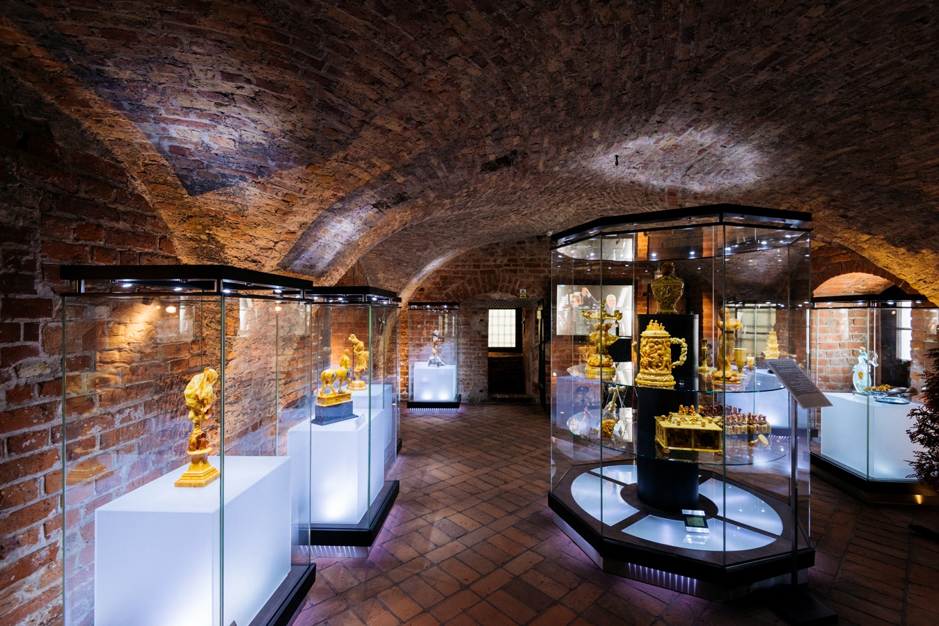 Jedna z expozic v Muzeu jantaru v Gdaňsku