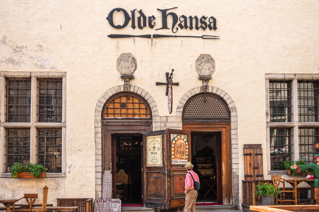 Restaurace Olde Hansa v Tallinnu