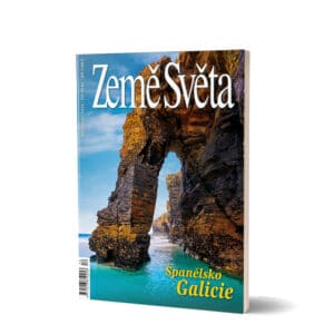 Skalní útvary na pláži Augas Santas na severu Galicie