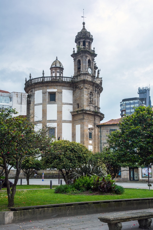 Kostel Panny Marie Poutnice v galicijském Pontevedre