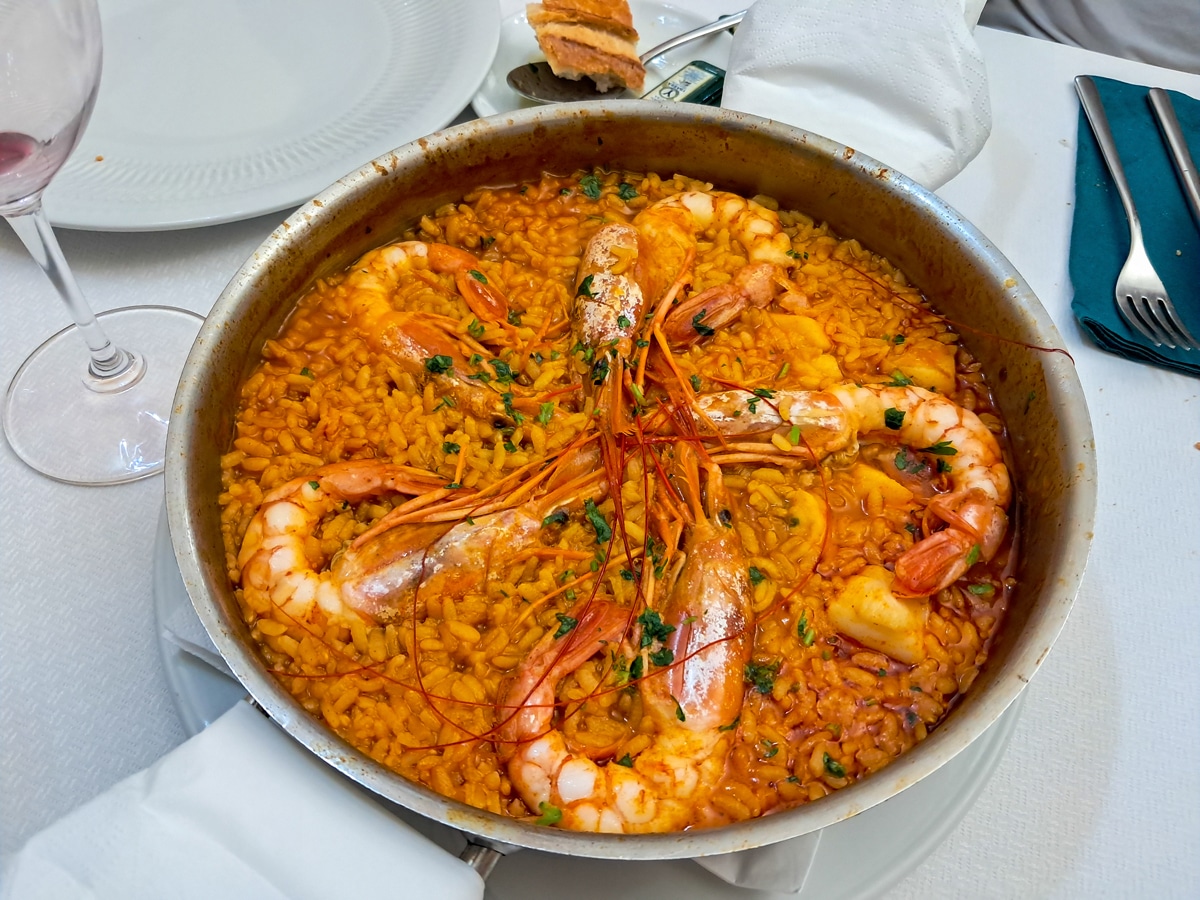 Rýže s mořskými plody