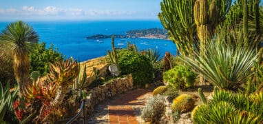 Jardin botanique d’Èze na Azurovém pobřeží