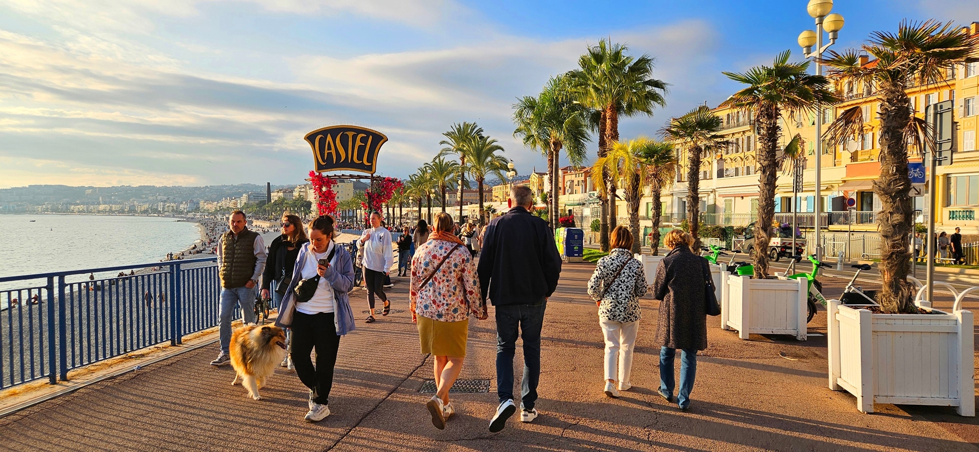 Anglická promenáda v Nice