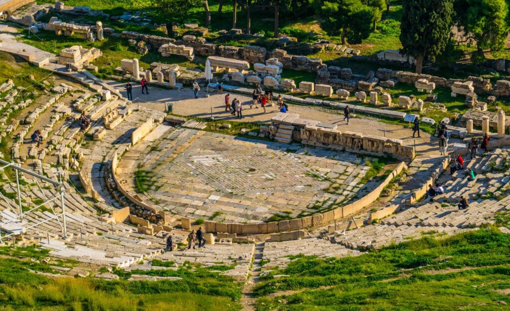 Dionýsovo divadlo v Aténách