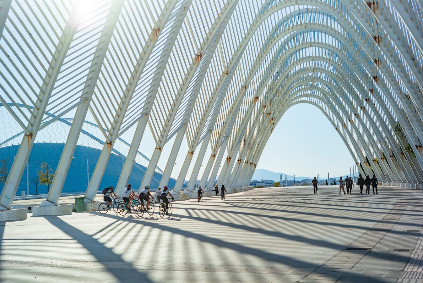 Olympijský areál ve čtvrti Marousi v Aténách