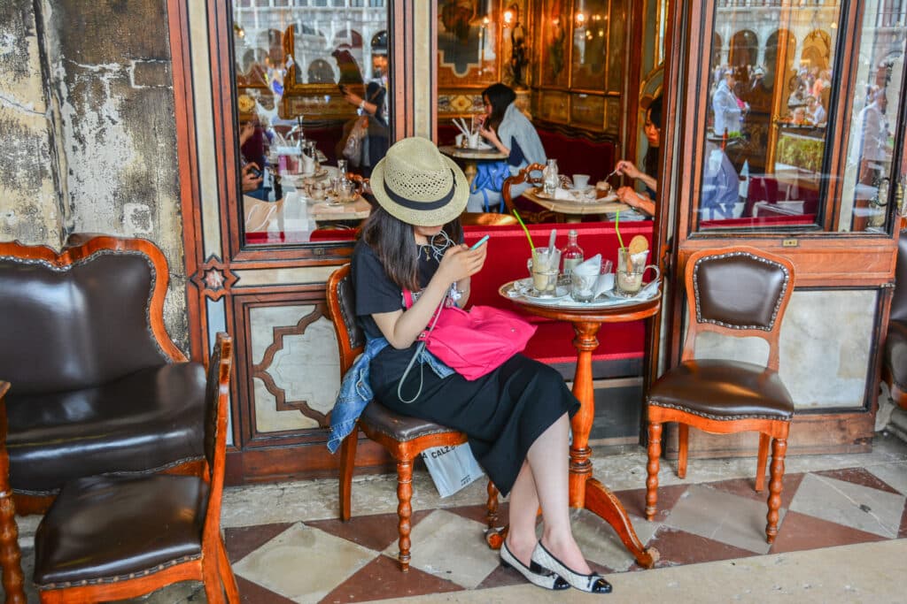 Caffé Florian v Benátkách