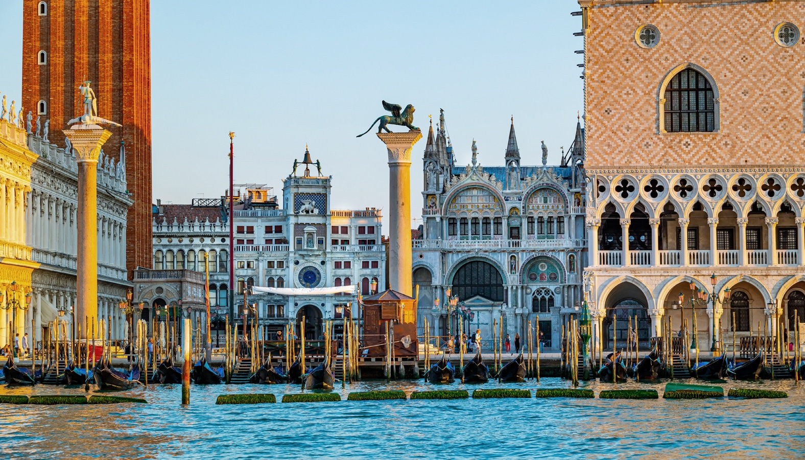 Piazetta San Marco při pohledu od moře