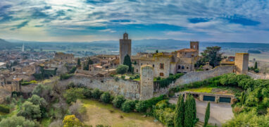 Provincie Girona - celkový pohled na Pals