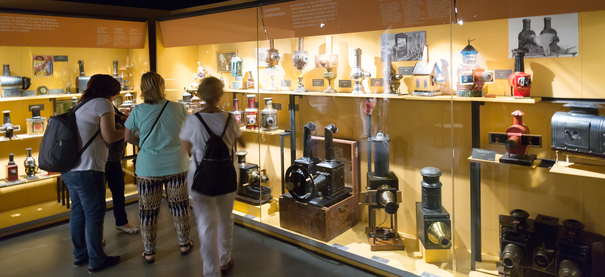 Město Girona - expozice Filmového muzea