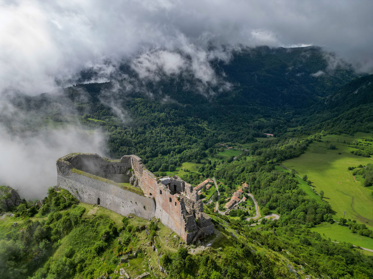 Kataři - hrad Montségur