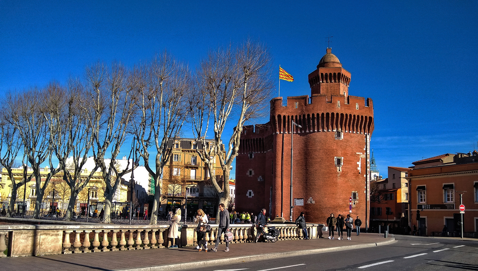 Le Castillet v Perpignanu