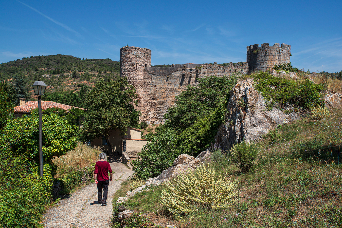 Hrad ve Villerouge Termenès